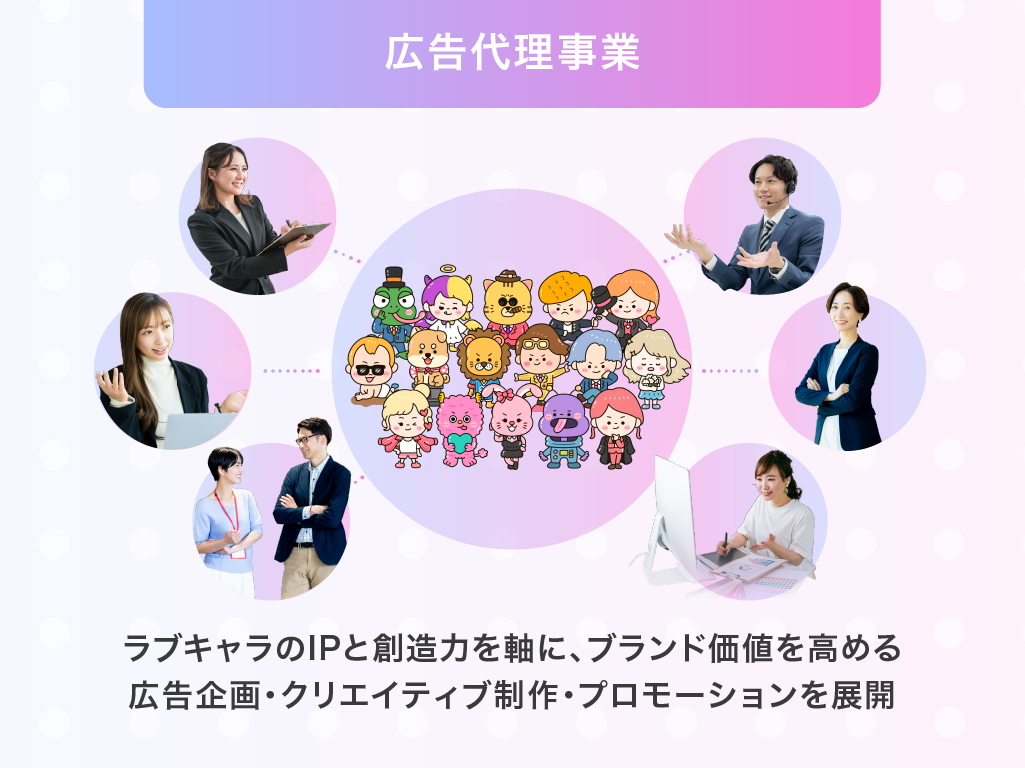 広告代理事業 ビジュアル